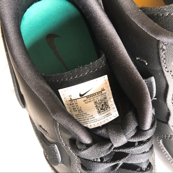 Air force 1 black leather - Picture 8 of 8